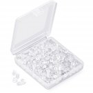 Silicone Earring Backs Earring Backings Soft Clear Ear Safety Back Pads Backs...