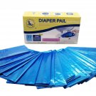 Diaper Pail Refills (800 Diapers, 32 Bags) Seal and Toss Refill Bags Compatib...