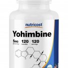 Nutricost Yohimbine HCl 5mg, 120 Capsules Extra Strength 120 Count (Pack of 1)