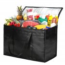 NZ Home 1 Pack XXL Insulated Grocery Bag, Sturdy Zipper, Collapsible, Heavy D...
