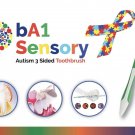 bA1 Health - Sensory Autism Toothbrush For Kids - Special Needs 3 Sided Tooth...