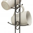 Home Basics Collection Mug Tree, Single, Bronze Twin