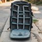 DSLR Camera Backpack, 21" Canvas Camera Bag with Rain Cover for Cameras/Lense...