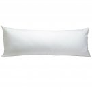 Rest Right 100% Cotton Body Pillow Protector - Zippered Cover Extends Body Pi...