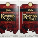 Diamond Crystal Kosher Salt, 3 lbs - Pack of 2 Red