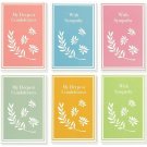 Sympathy Cards Box Set – 48 Pack Sympathy Cards, 6 Colorful Pastel Designs, C...