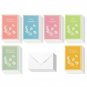 Sympathy Cards Box Set – 48 Pack Sympathy Cards, 6 Colorful Pastel Designs, C...