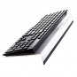 Tilted Ergonomic Computer Keyboard Stand with Rubber Strip Clear Acrylic Full...