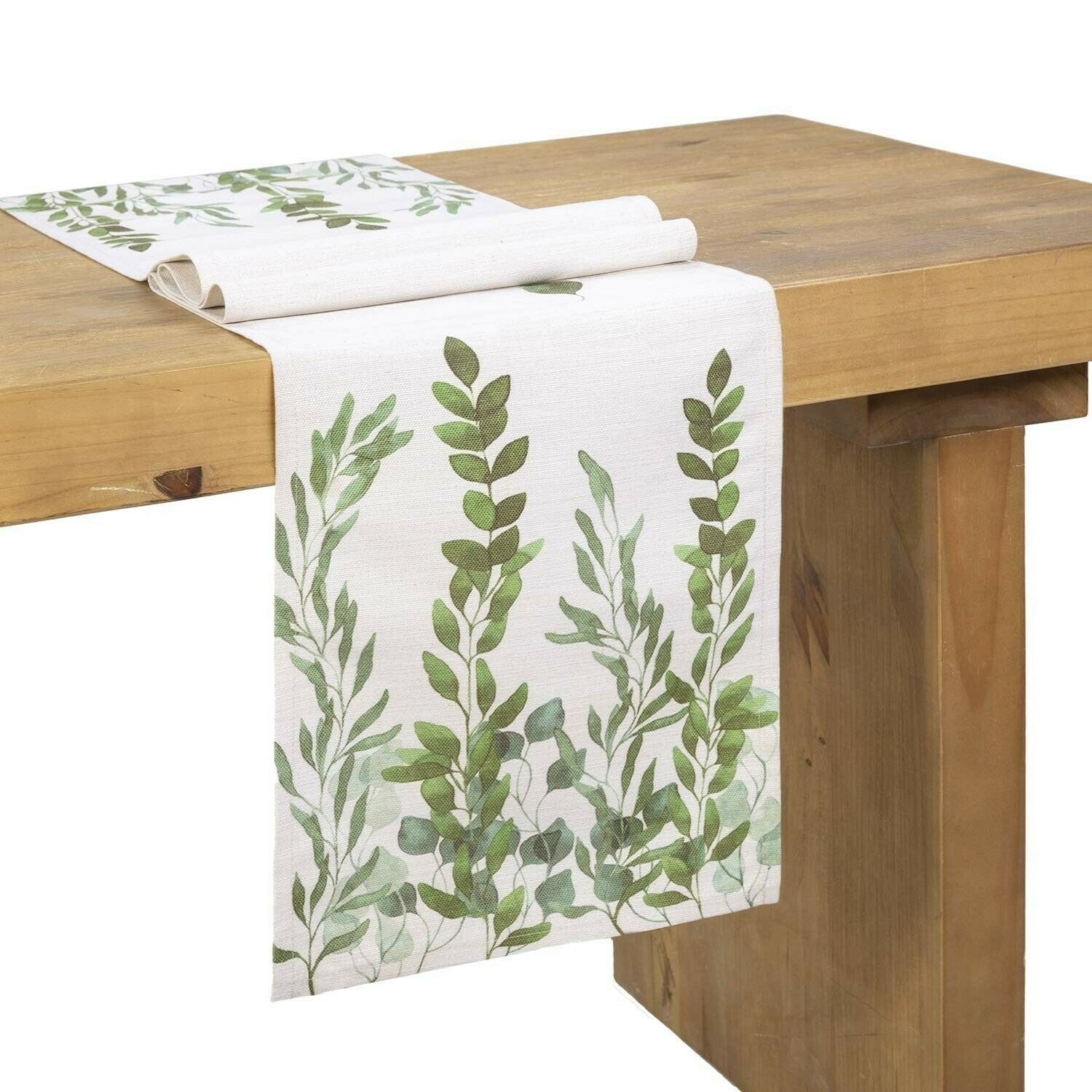 Ling's moment Dinning Table Runners 72 Inch Farmhouse Decoration, Country Wed...