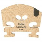 1 4/4 Violin Aubert Semi Fitted Bridge: 100543 Teller Germany*** 01042FU, Wit...