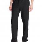 Fruit of the Loom Men's Pocketed Open-Bottom Sweatpant Large Black