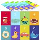 Youngever 80 Disposable Placemats Table Topper, Extra Sticky (4 Sides) Adhesi...