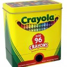 The Tin Box Company 181007-12 Crayola 2-Piece Storage Tin with Sharpener, Cra...