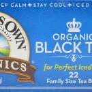 Newman's Own Organic Black Tea, 22-Count Family Size Bags, 5 oz, (Pack of 6)....
