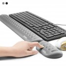 BOONA Memory Foam Keyboard Wrist Rest – Set Includes Ergonomic Keyboard Pad a...