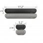 BOONA Memory Foam Keyboard Wrist Rest &acirc;�� Set Includes Ergonomic Keyboard Pad a...