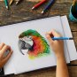 Ultra Thin LED Light Box for Tracing and Drawing, Portable A4 Lightbox for Ki...