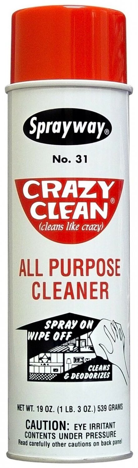Sprayway SW031 Crazy Clean All Purpose Cleaner, 19 oz