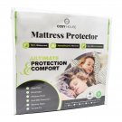 Queen Size Luxury Bamboo Hypoallergenic Waterproof Mattress Protector - Breat...