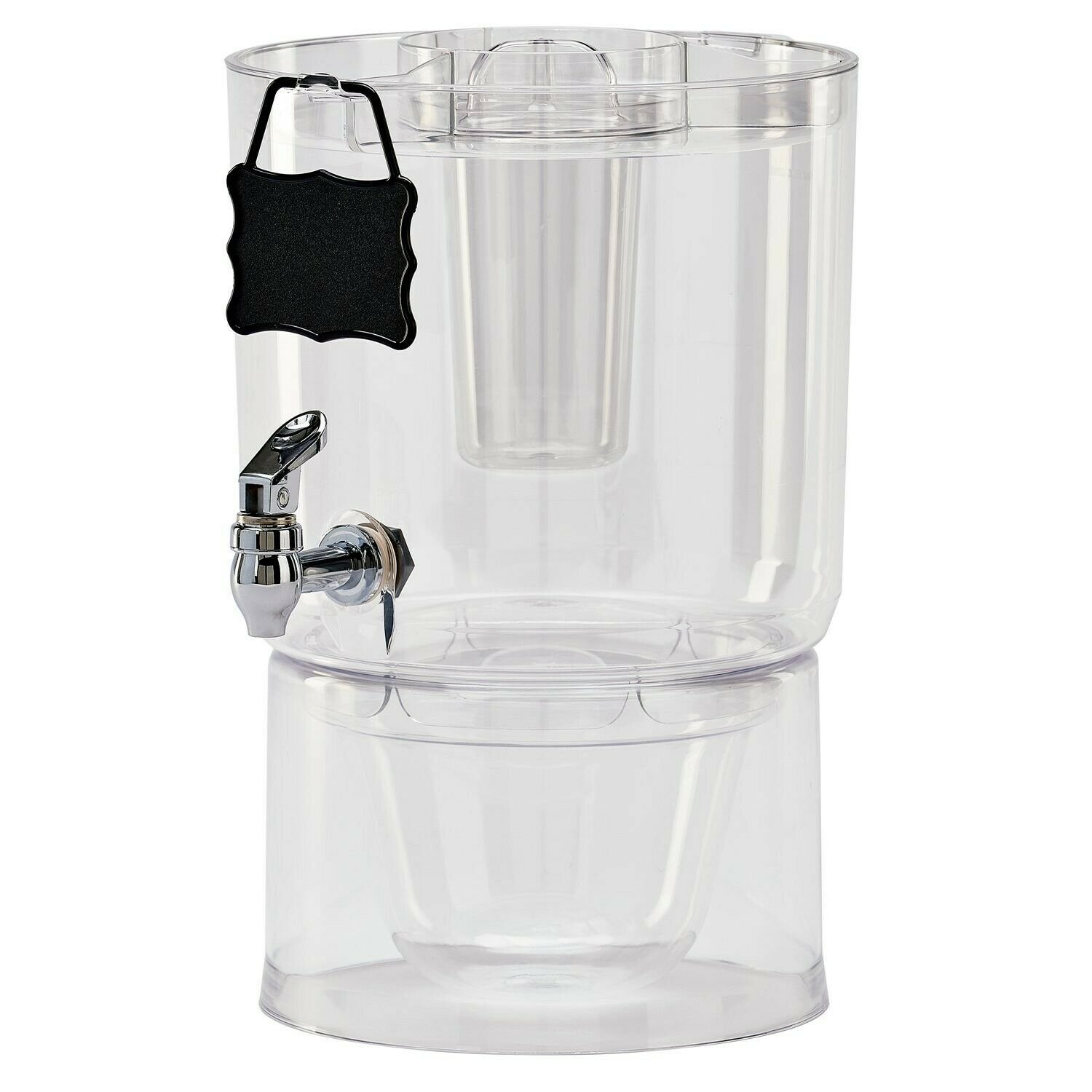 Buddeez 14401C-ONL Party Top New Beverage Dispenser, 1.75 gallon, Clear