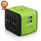 Universal Travel Adapter, HAOZI All-in-one International Travel Charger with ...