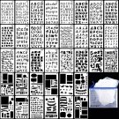 36PCs Letter and Number Stencils DIY Drawing Templates Journal Stencils with ...