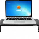 Allsop Metal Art Ergo 3 Adjustable Monitor Stand, TV/Laptop Riser, 3 Height L...