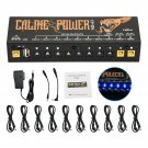 Guitar Pedal Power Supply Station Distributor 10 Isolated Output for 9V/12V/1...
