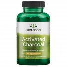 Swanson Activated Charcoal, Detox Support Supplement 260 mg, 120 Capsules, 60...