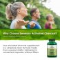 Swanson Activated Charcoal, Detox Support Supplement 260 mg, 120 Capsules, 60...