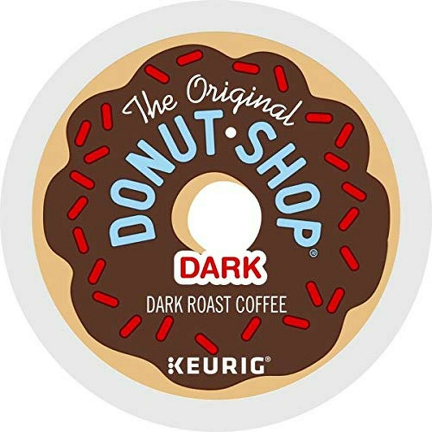 The Original Donut Shop Dark, Keurig Single-Serve K-Cup Pods, Dark Roast Coff...