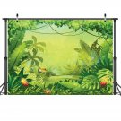 LYWYGG 7x5ft Thin Vinyl Animation-Jungle Photography Backdrops Backdrop Photo...