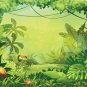 LYWYGG 7x5ft Thin Vinyl Animation-Jungle Photography Backdrops Backdrop Photo...