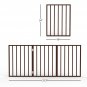 Wooden Pet-Gate Collection Dark Brown 54" X 24"