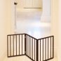 Wooden Pet-Gate Collection Dark Brown 54" X 24"