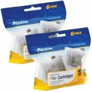 Aqueon 06417 Filter Cartridge, Small, 6-Pack Small, 12-Pack