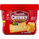 Campbell's Chunky Classic Chicken Noodle Soup Microwavable Bowl, 15.25 oz. (P...