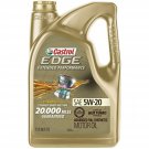 Castrol 03086 EDGE Extended Performance 5W-20 Advanced Full Synthetic Motor O...