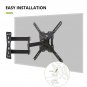 USX MOUNT Full Motion Swivel Articulating Tilt TV Wall Mount Bracket for 26-5...