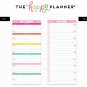 Happy Planner Classic Planner Half Sheets - Meal Planning, Budget, Focus and ...