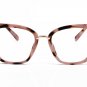 Beison Womens Cat Eye Mod Fashion Eyeglasses Frame Clear Lens Pink Leopard
