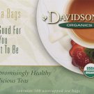 Davidson's Tea Raspberry Cream Caramel Dessert, 100-Count Tea Bags