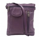 "On-the-Go" Soft Leather Crossbody Bag - 6 Styles Purple