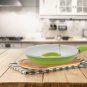 Ceramic Nonstick Frying Pan, Pococina Induction Aluminum Open Skillet with De...