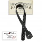 Walker & Williams XL-72 Black Guitar Strap Extender Lengthens W&W Straps Up T...