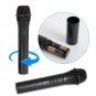 Dual Channel Wireless Microphone System - Dual Frequency Wireless Mic Receive...