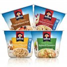 Quaker Instant Oatmeal Express Cups, Variety Pack, Breakfast Cereal (12 Count)