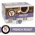 French Roast for K-Cup Keurig 2.0 Brewers, 80 Count, Victor Allen’s Coffee Me...