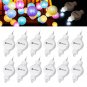12 Pack White Mini Party Lights, YUNLIGHTS Waterproof Battery Operated Lanter...