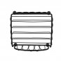 Spectrum Diversified Twist Flat Napkin Holder, Black